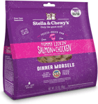 Stella & Chewys Yummy Lickin’ Salmon & Chicken Freeze-Dried Raw Dinner Morsels